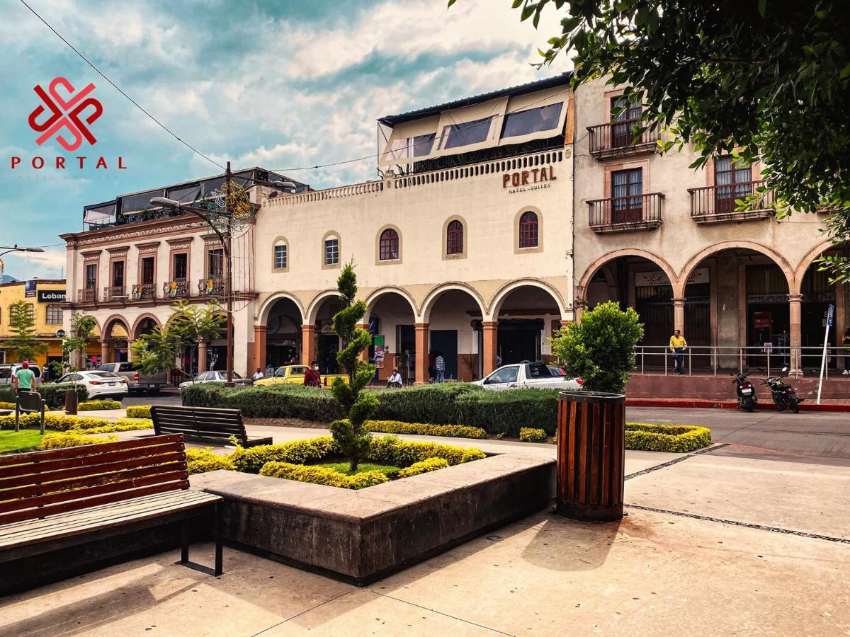 Hotel Portal & Suites Ciudad Hidalgo Bagian luar foto