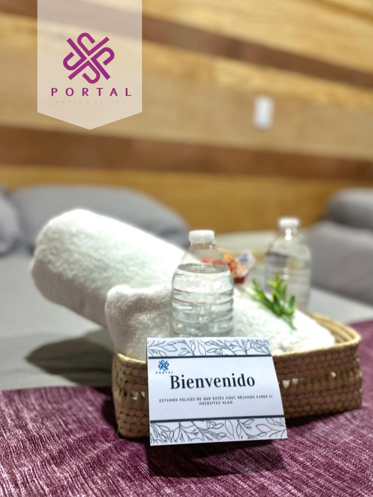 Hotel Portal & Suites Ciudad Hidalgo Bagian luar foto